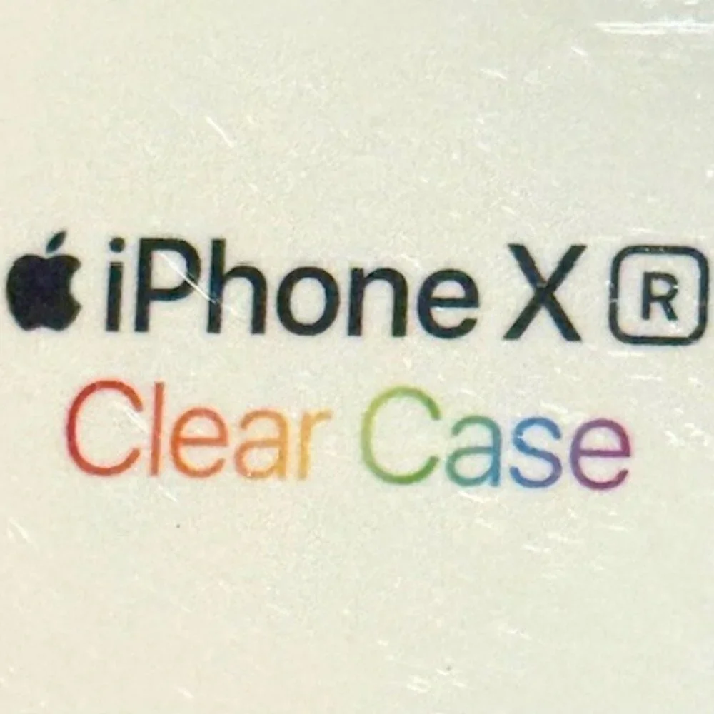 Apple iPhone X Clear Case
